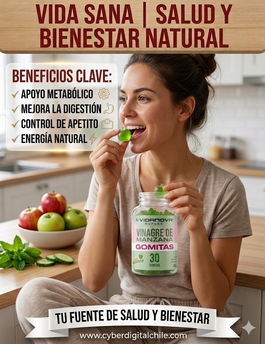 GOMITAS VINAGRE DE MANZANA 1000MG