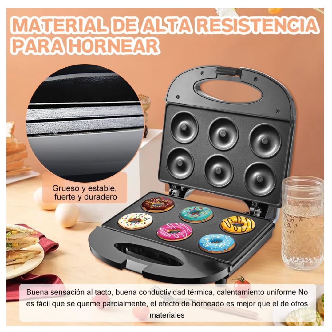 MAQUINA DE DONAS 6 UNIDADES 850 W RAF